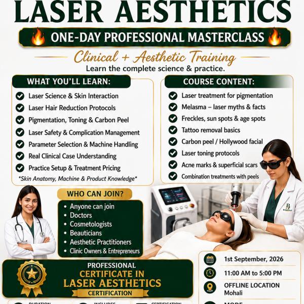 CERTIFICATE IN LASER AESTHETICS