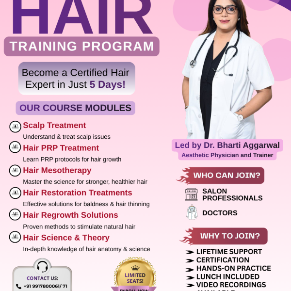 5 Days Professional Hair Training Program